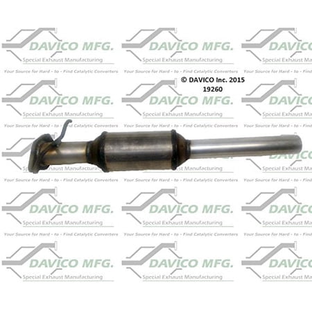 Davico Mfg Catalytic Converter P/N:19260 Fits select: 2009 FORD FUSION, 2003-2007 FORD FOCUS