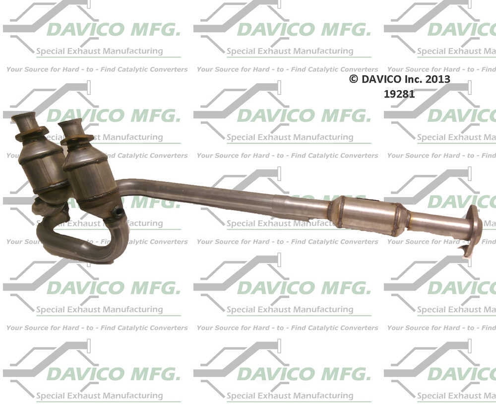 Davico Mfg 19281 Direct-Fit Catalytic Converter