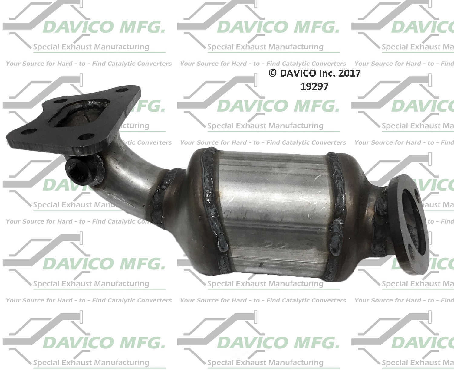 Davico Mfg Catalytic Converter P/N:19297 Fits select: 2010-2011 CHEVROLET EQUINOX, 2010-2011 GMC TERRAIN
