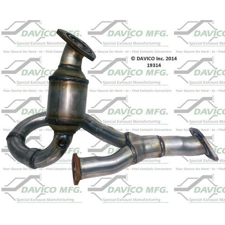 Davico Mfg Catalytic Converter P/N:19314 Fits select: 2008-2012 CHEVROLET MALIBU, 2007-2008 SATURN AURA