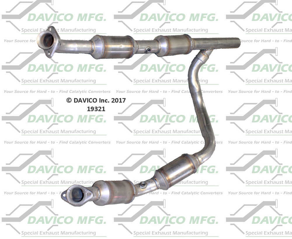 Davico Mfg 19321 Direct-Fit Catalytic Converter