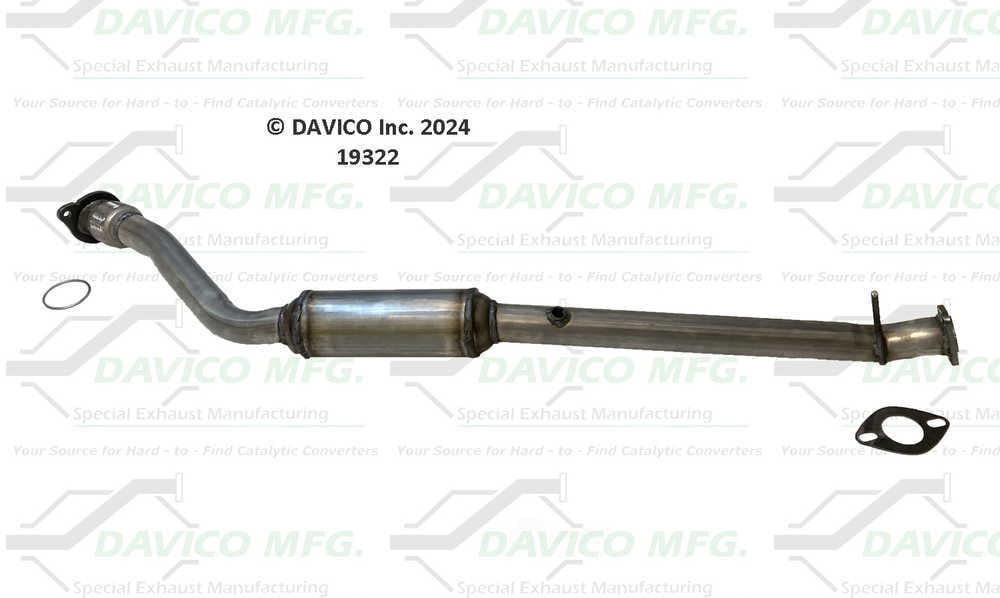 Davico Mfg 19322 Direct-Fit Catalytic Converter