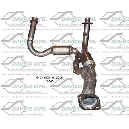 Davico Mfg Catalytic Converter P/N:19340 Fits select: 2005-2007 JEEP GRAND CHEROKEE, 2006-2007 JEEP COMMANDER