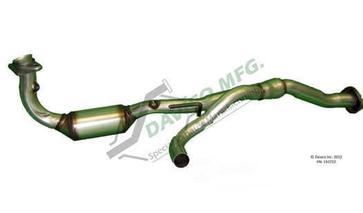 Davico Mfg Catalytic Converter P/N:193722 Fits select: 2005 ,2007 JEEP LIBERTY