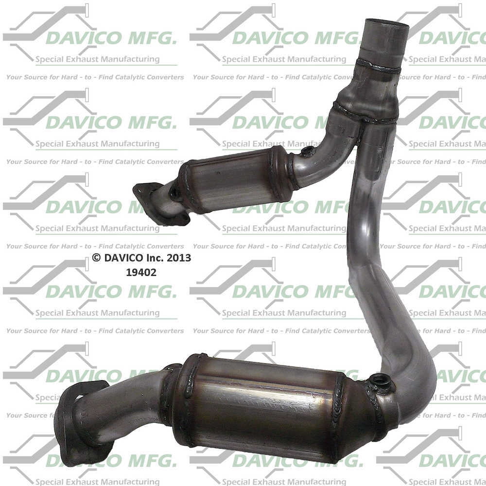 Davico Mfg Catalytic Converter P/N:19402 Fits select: 2008 DODGE DURANGO, 2008 CHRYSLER ASPEN