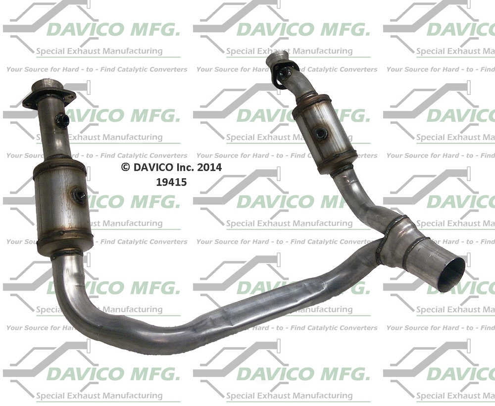 Davico Mfg 19415 Direct-Fit Catalytic Converter