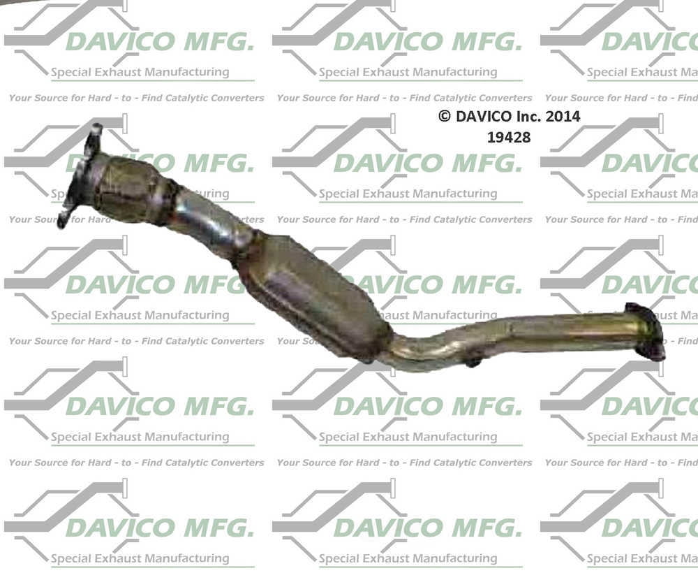 Davico Mfg 19428 Direct-Fit Catalytic Converter