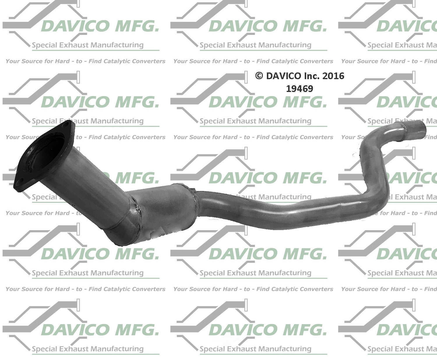 Davico Mfg 19469 Direct-Fit Catalytic Converter