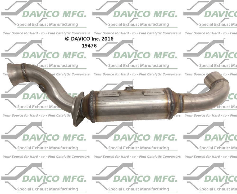 Davico Mfg Catalytic Converter P/N:19476 Fits select: 2011-2014 FORD F150