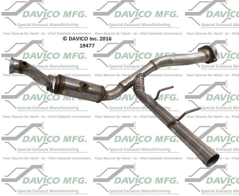 Davico Mfg Catalytic Converter P/N:19477 Fits select: 2011-2014 FORD F150