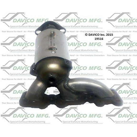 Davico Mfg Catalytic Converter P/N:19516 Fits select: 2013-2015 FORD EXPLORER, 2013-2015 FORD TAURUS
