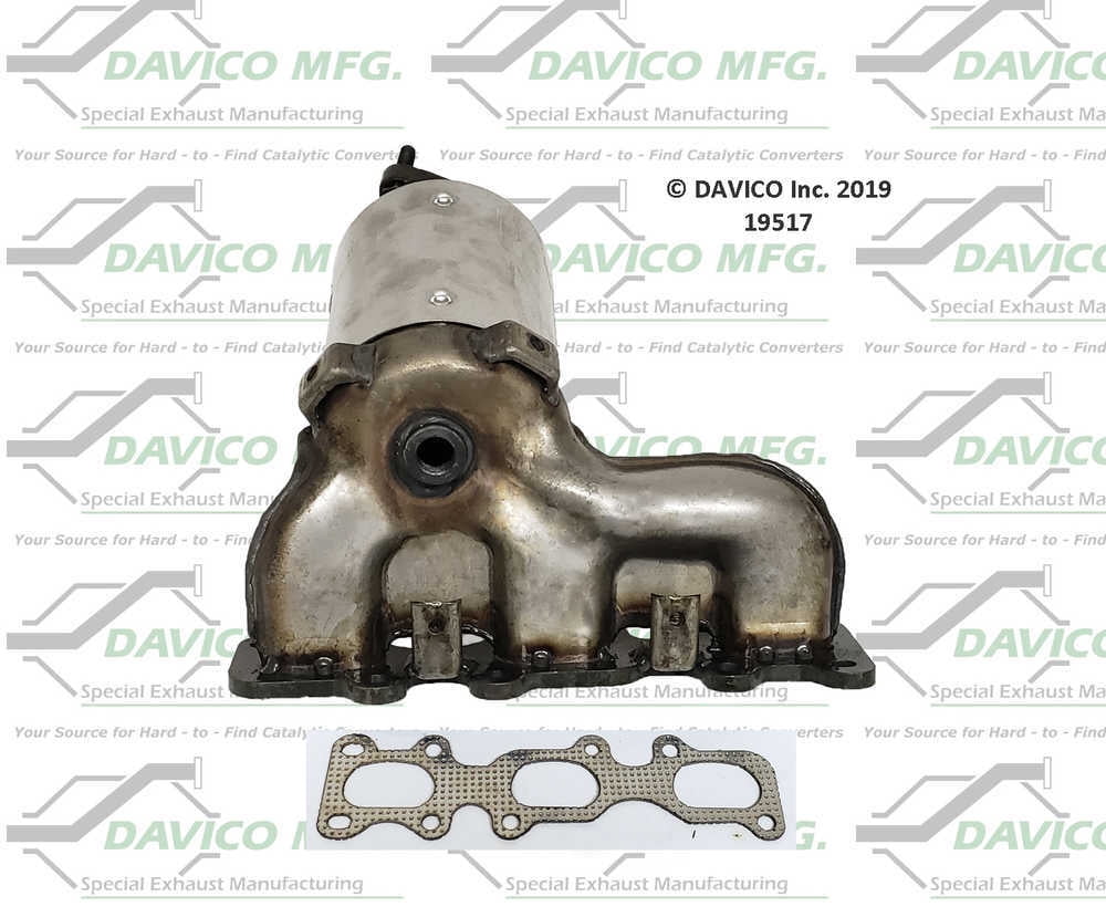 Davico Mfg Catalytic Converter P/N:19517 Fits select: 2013-2015 FORD EXPLORER, 2013-2015 FORD TAURUS