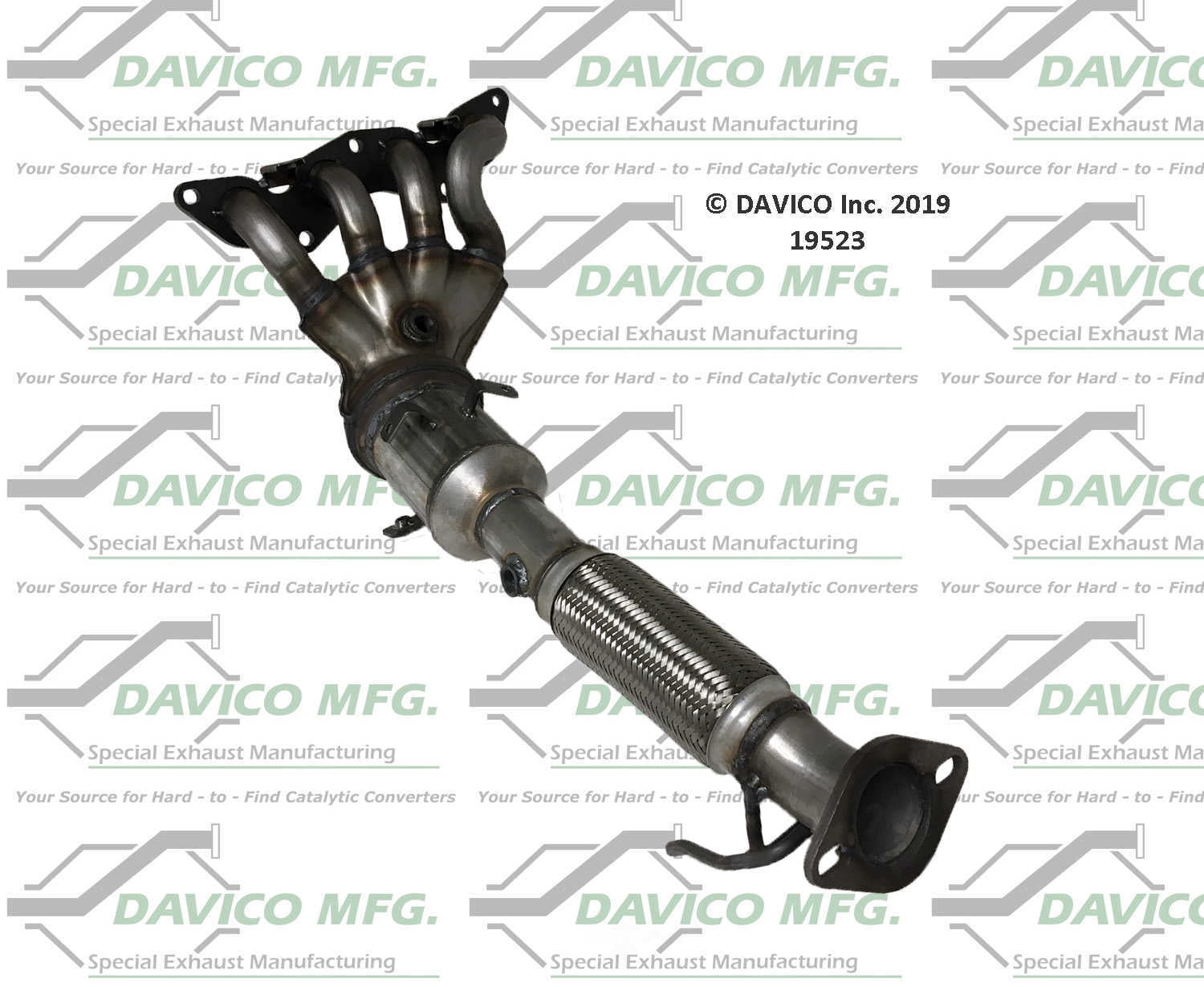Davico Mfg 19523 Direct-Fit Catalytic Converter