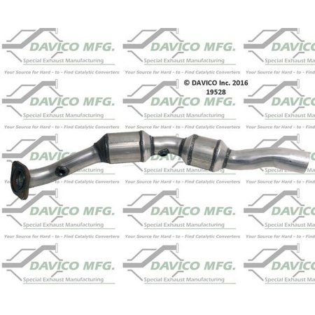 Davico Mfg Catalytic Converter P/N:19528 Fits select: 2010-2011 CHEVROLET CAMARO