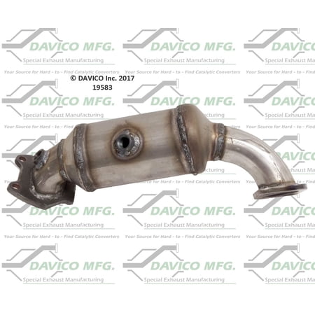 Davico Mfg Catalytic Converter P/N:19583 Fits select: 2011-2016 CHRYSLER TOWN & COUNTRY, 2011-2016 DODGE GRAND CARAVAN