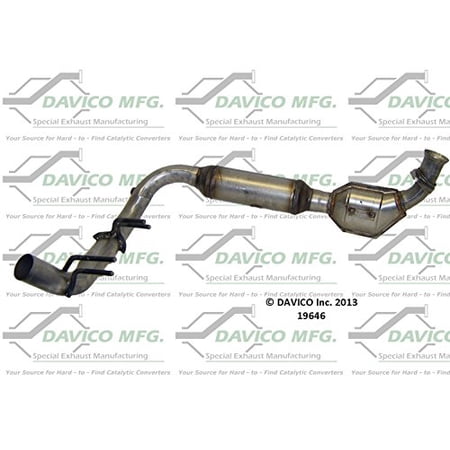 Davico Mfg Catalytic Converter P/N:19646 Fits select: 1997-1999 FORD F150, 1997-2000 FORD EXPEDITION
