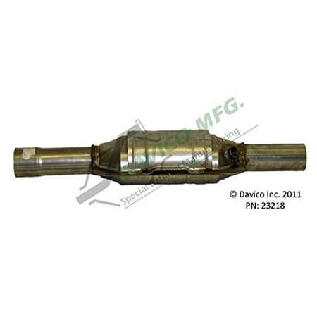 Davico Mfg Catalytic Converter P/N:23218 Fits select: 1993-1995 JEEP WRANGLER / YJ, 1993-1995 JEEP CHEROKEE