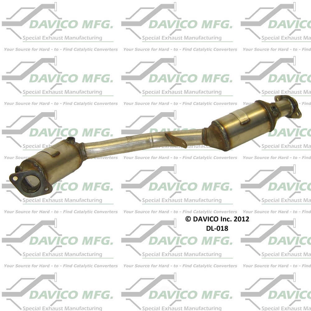 Davico Mfg Catalytic Converter P/N:Dl 018 Fits select: 2000-2005 SUBARU LEGACY, 1999-2005 SUBARU FORESTER