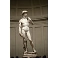 thumbnail image 1 of David , 1501-1504, Michelangelo Buonarroti (1475-1564/Italian) , Marble Sculpture , Florentine Galleria dell'Accademia, Florence Poster Print (18 x 24), 1 of 1