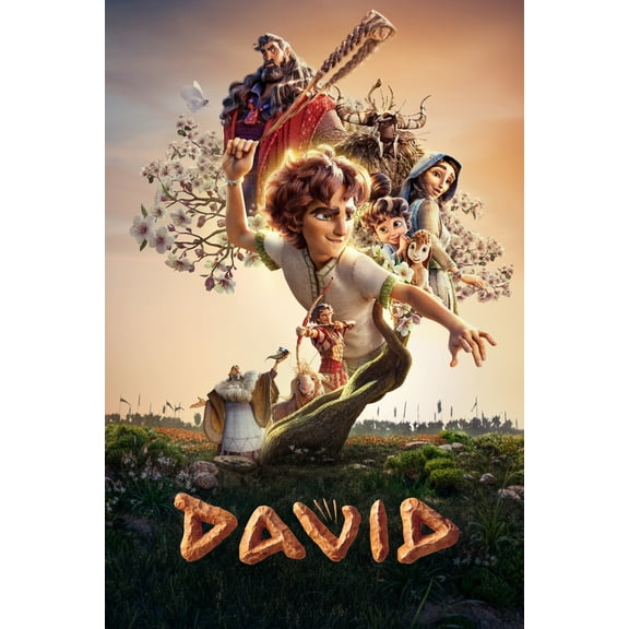 David (2025) DVD - Animation, Family, and Drama