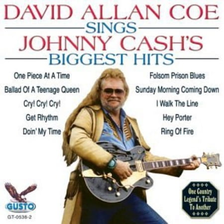 David Allan Coe - Sings Johnny Cash's Biggest Hits - Music & Performance - CD