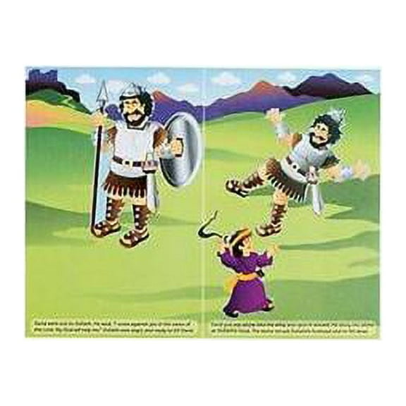 David And Goliath Make A Sticker - Stationery - 12 Pieces