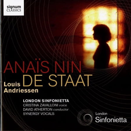 David Atherton - Anais Nin de Staat - Music & Performance - CD