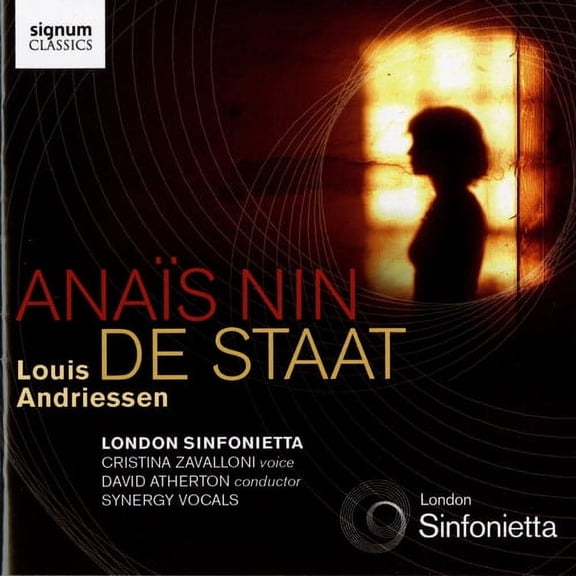 David Atherton - Anais Nin de Staat - Music & Performance - CD