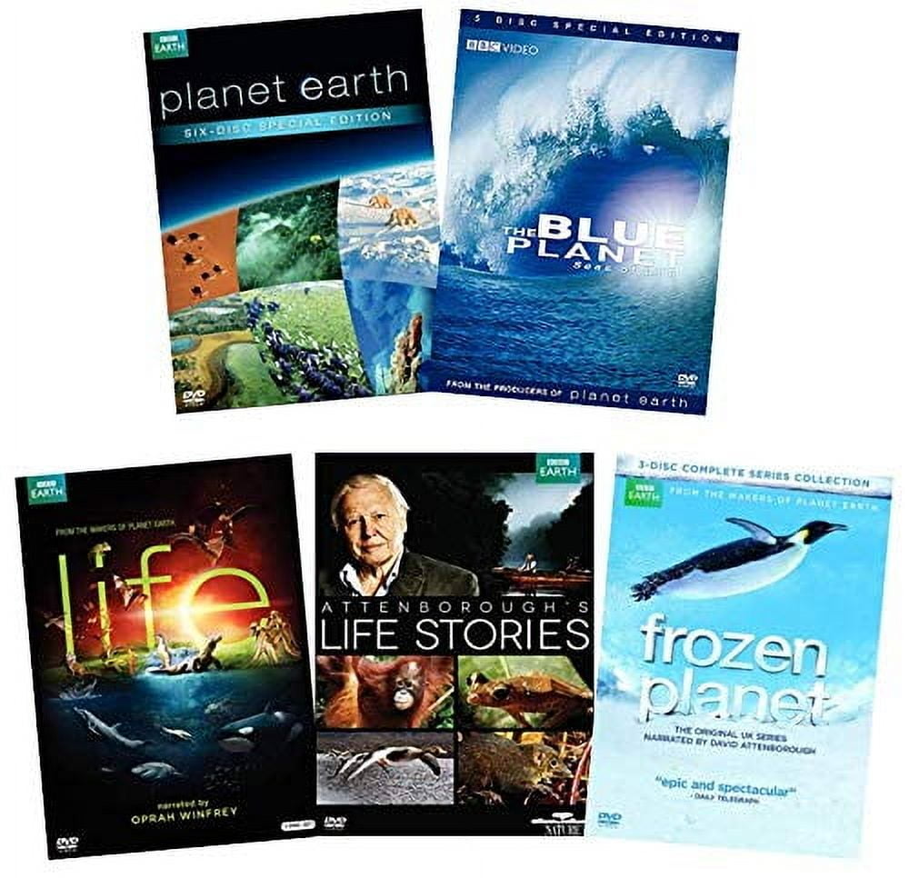 David Attenborough 19-Disc BBC Earth Nature Collection
