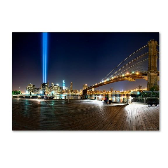 David Ayash 'Never Forget' Canvas Art