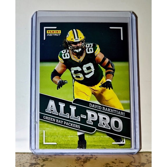 David Bakhtiari 2020 Panini All-Pro NFL #7 Football Card 1/241 Green Bay Packers