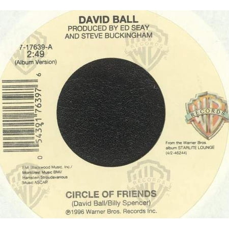 David Ball - Circle Of Friends - 7"
