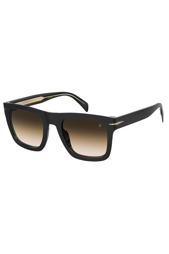 - DB 7000/S FLAT, Geometric acetate men BLACK/ BROWN SHADED