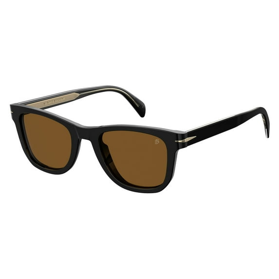 David Beckham Db 1006/S Full Rim Square Black Sunglasses