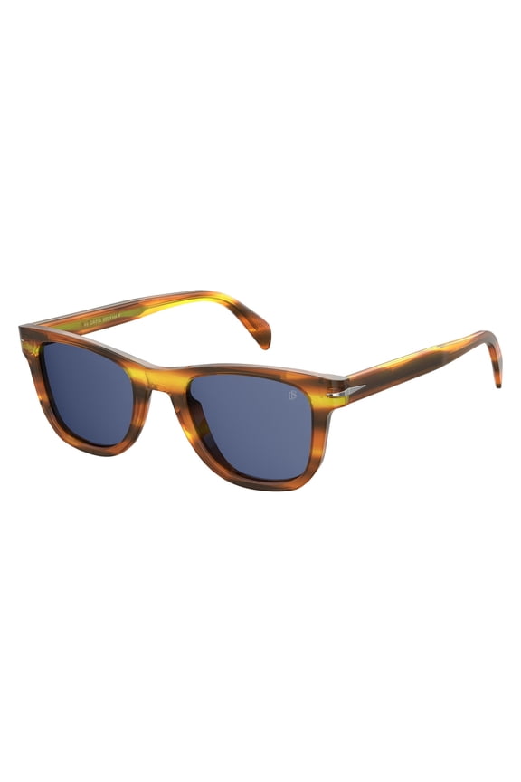 Db 1006/S Full Rim Square Brown Horn Sunglasses