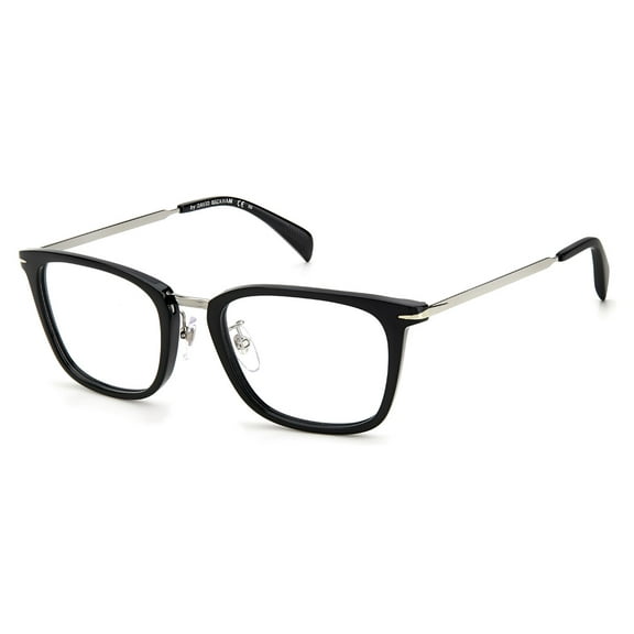 David Beckham Full Rim Rectangular Black Ruthenium Eyeglasses