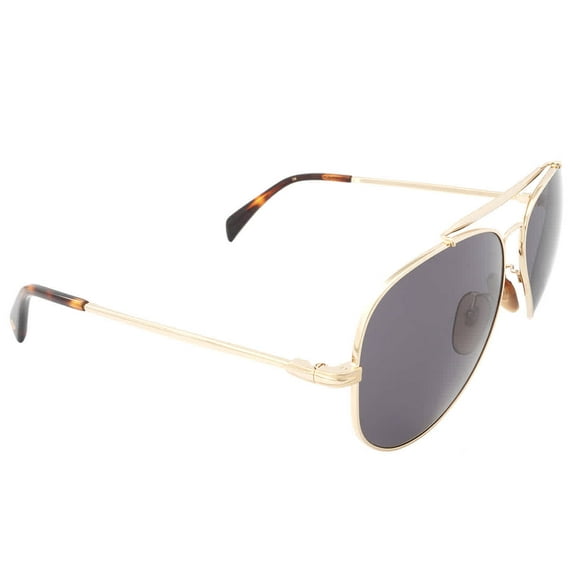 David Beckham Grey Pilot Men's Sunglasses DB 1004/S 0J5G/IR 59