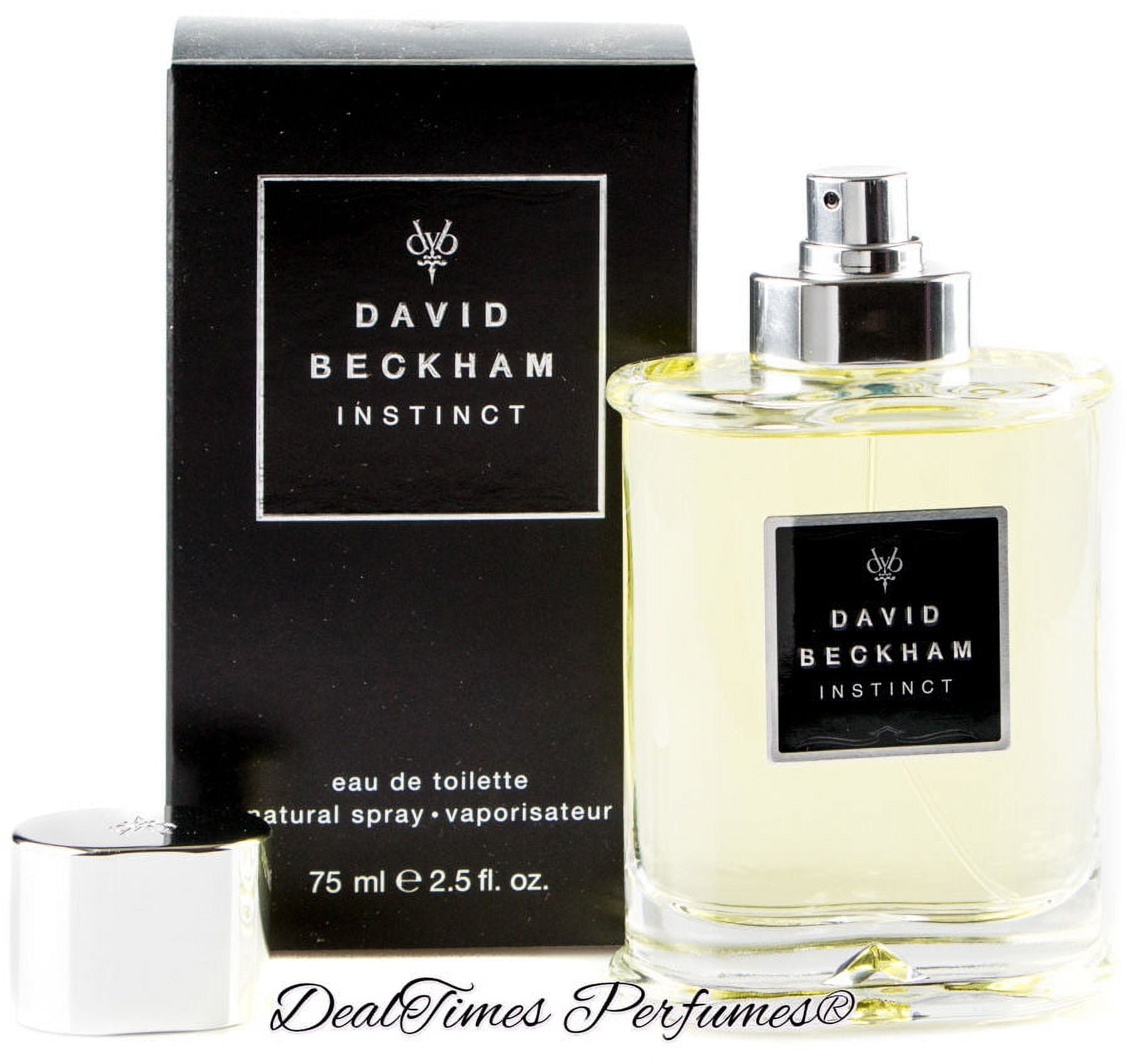 David Beckham Instinct Cologne Spray for Men, 2.5 Fluid Ounce