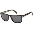 thumbnail image 1 of David Beckham Polarized Dark Havana Square Classic Sunglasses - DB1060S 0086 M9, 1 of 2