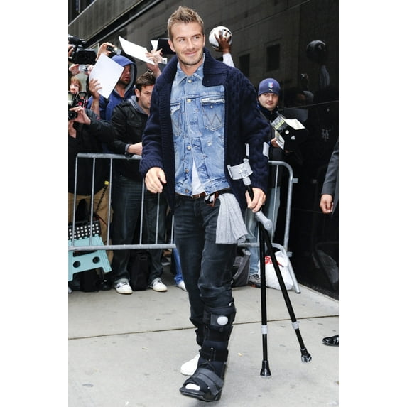 David Beckham, Visits ''Good Morning America'' Taping Out And About For Celebrity Candids
