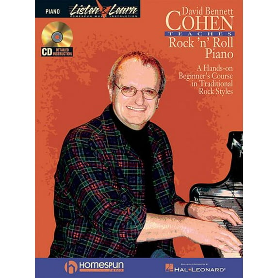 Pre-Owned David Bennett Cohen Teaches Rock'n'roll Piano: A Hands-On Beginner's Course in Traditional Rock Styles (Paperback) 0634062212 9780634062216