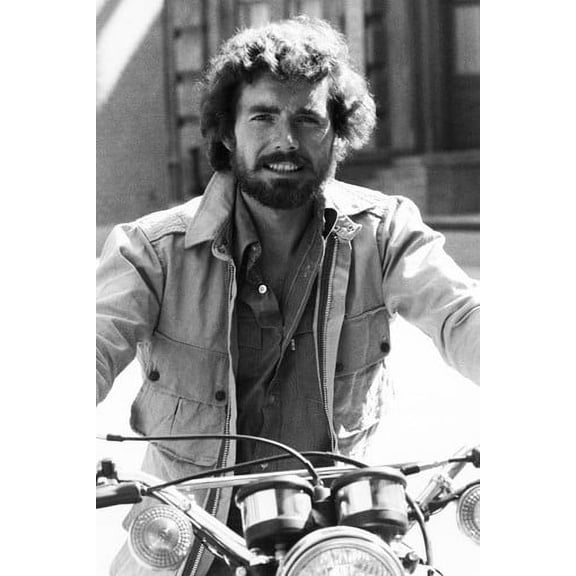 David Birney in Serpico on motorbike 24x36 Poster