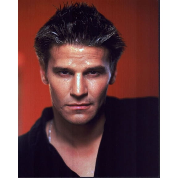David Boreanaz Headshot In Black Red Background Photo Print (8 x 10) - Item # MVM73754