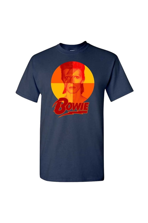 David Bowie Aladdin Quadrant Orange T-Shirt