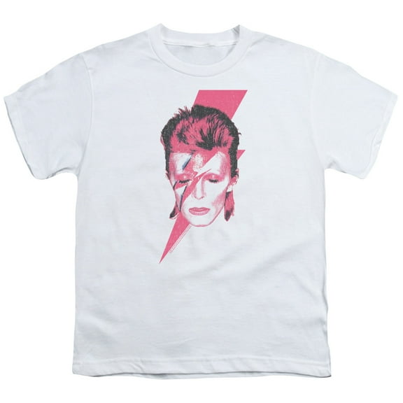 David Bowie - Aladdin Sane - Youth Short Sleeve Shirt - Small