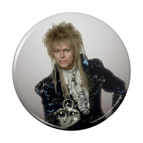 David Bowie As Jareth From The Labyrinth Kitchen Refrigerator Locker Button Magnet