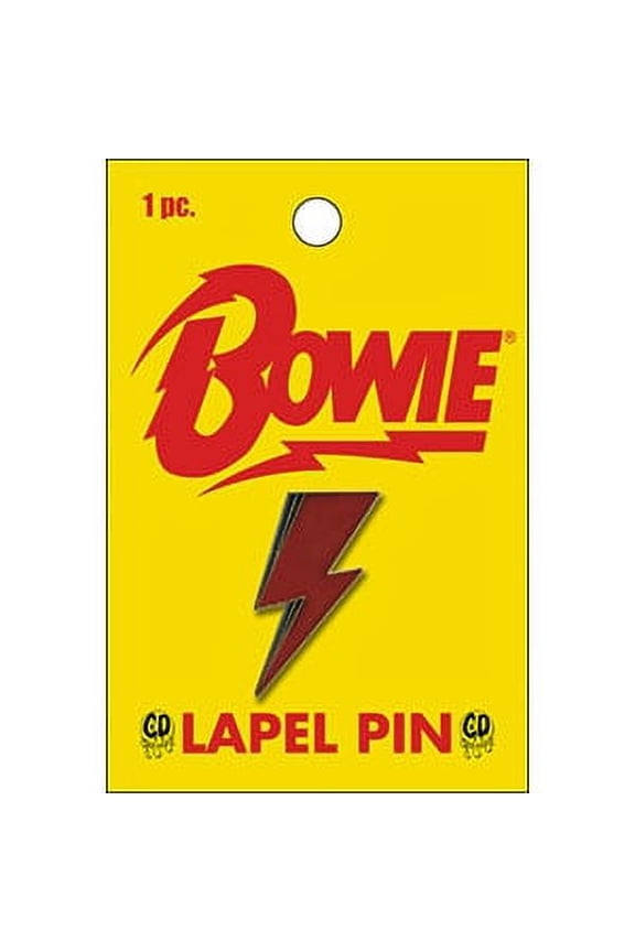 David Bowie Bolt Metal - Lapel Pin