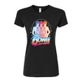 thumbnail image 1 of David Bowie - Bowie 3D   - Juniors Fitted Graphic T-Shirt, 1 of 5