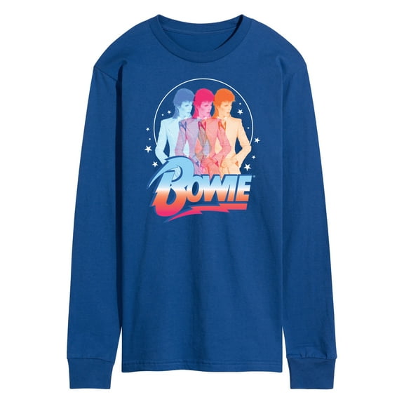 David Bowie - Bowie 3D - Men's Long Sleeve T-Shirt