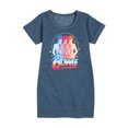 thumbnail image 1 of David Bowie - Bowie 3D  - Toddler & Youth Girls Fleece Dress, 1 of 5